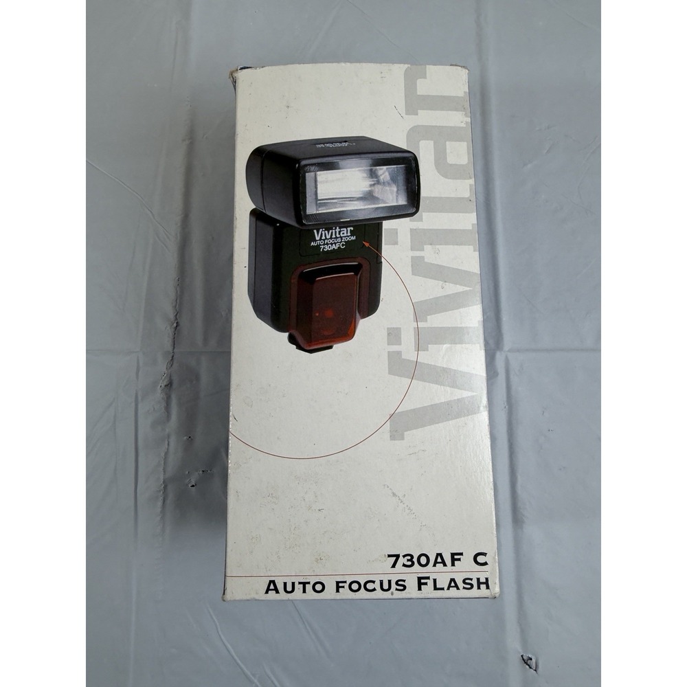 Vivitar 730AF Ni Auto Focus Flash Accessory for‎ Canon Cameras